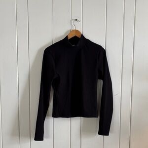 90 Degree By Reflex Black Long Sleeve Top